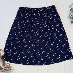 Navy Blue Gap Skirt